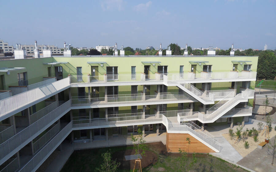 Wohnhausanlage Erzherzog Karl Straße Wohnhausanlage Erzherzog Karl Straße